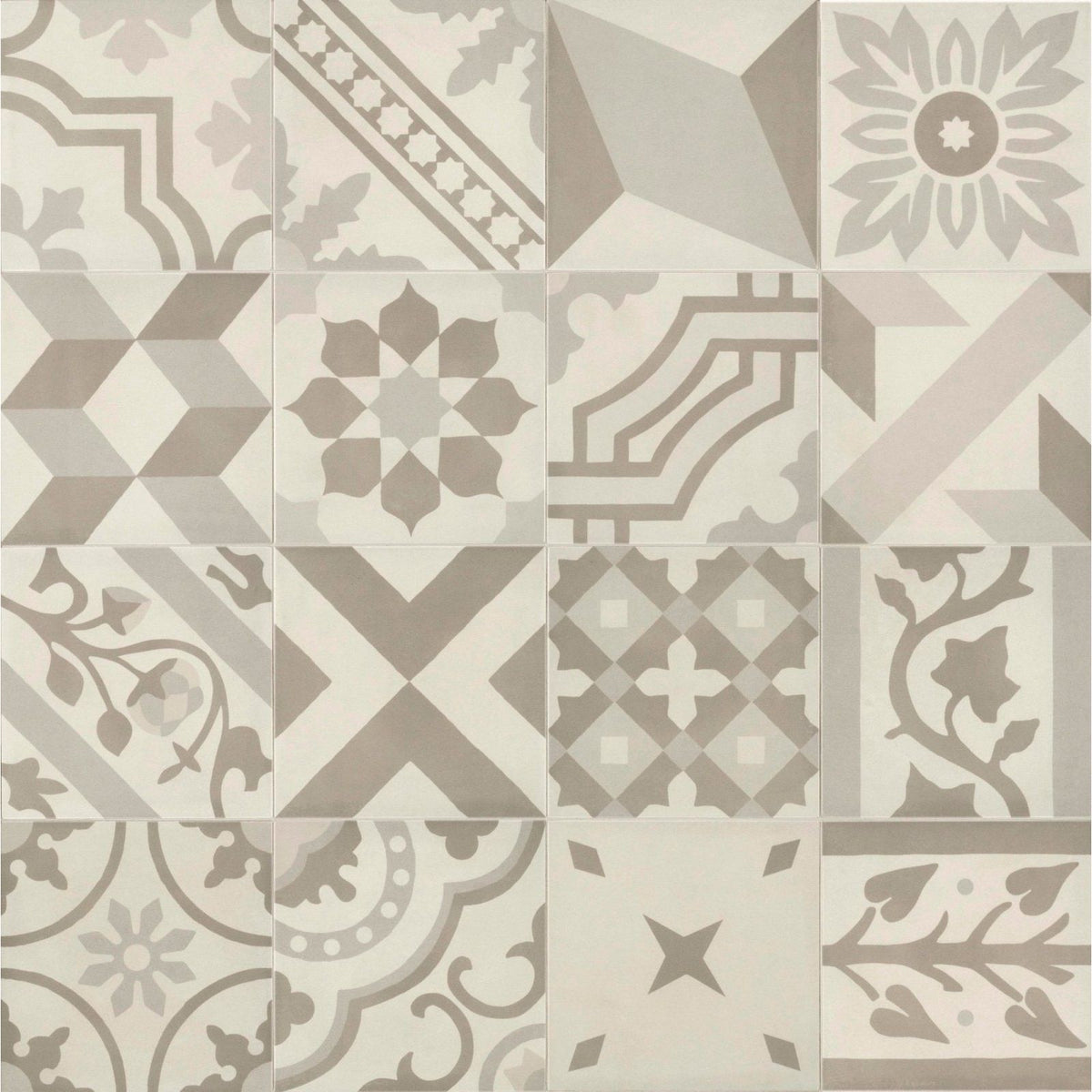 De-Segni Osso Blend Random Mix Wall & Floor Tile 20x20cm - Porcelain - Matt