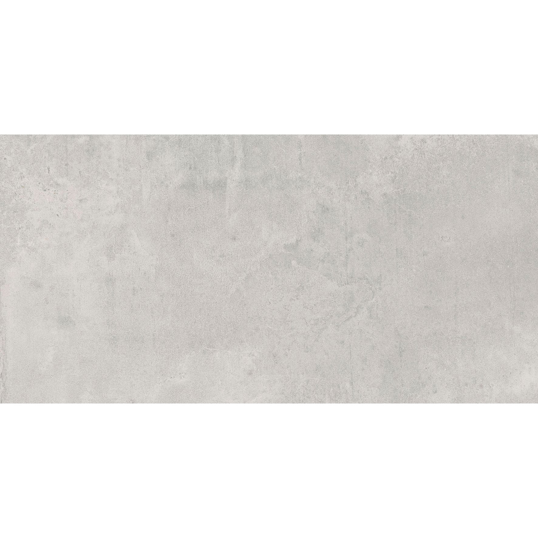 Direction pearl matt 30 x 60cm gray concrete effect tile with subtle texture and muted tones for modern interiors