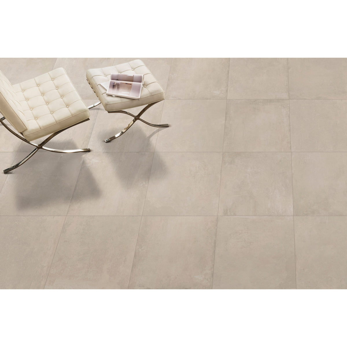 Direction Sand Matt 60 x 60cm Porcelain Wall & Floor Tile