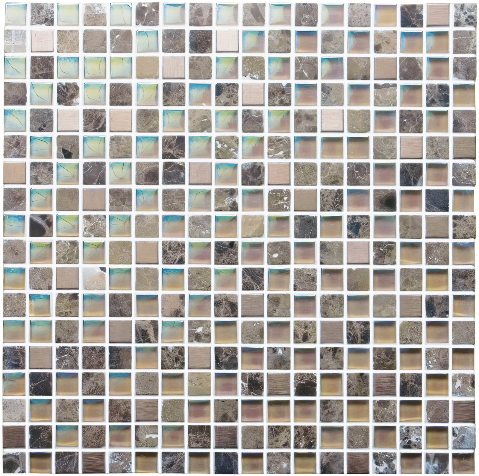 Divine Earth And Fire Mixed Mosaic