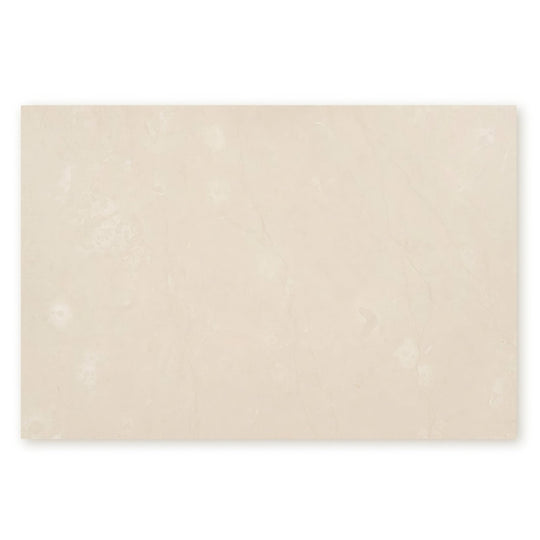 Beige rectangular dorzano diamond sawn edge tile 40.6 x 61cm with subtle mottled texture for flooring and walls
