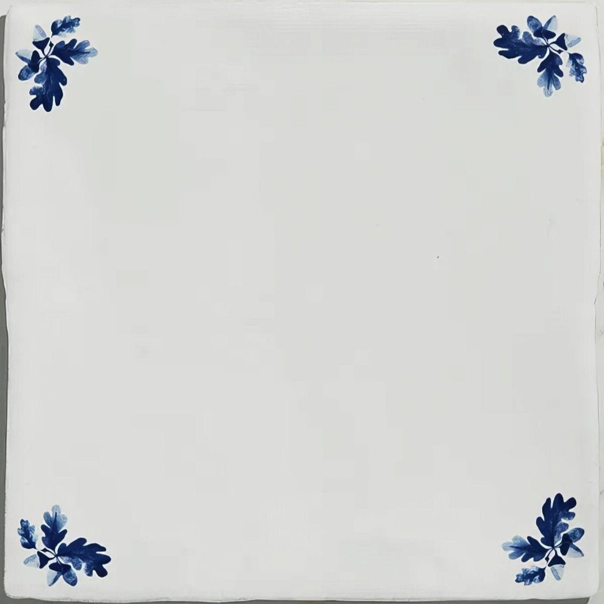 Dyrham Dairy Ceramic Oak Leaf Corners – pattern detail
