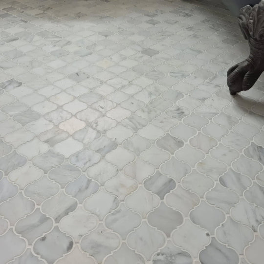 East Hampton Arabesque Marble Mosaic