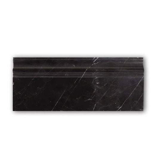 East Hampton Black Marble Skirting - alternate view
