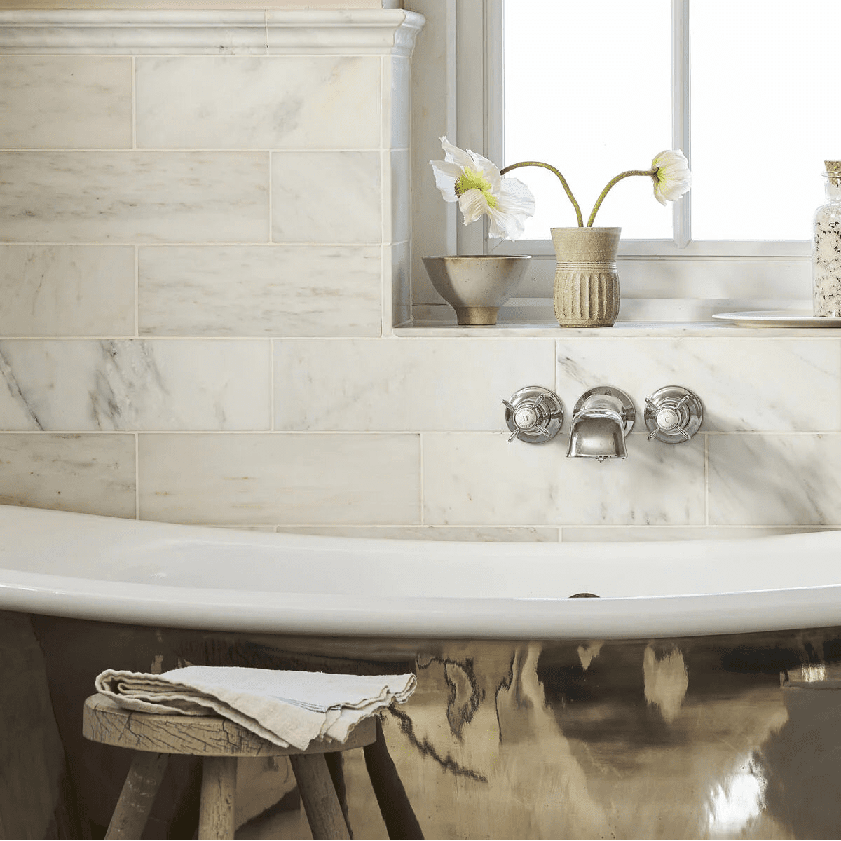 East Hampton Marble Tile 10x30cm