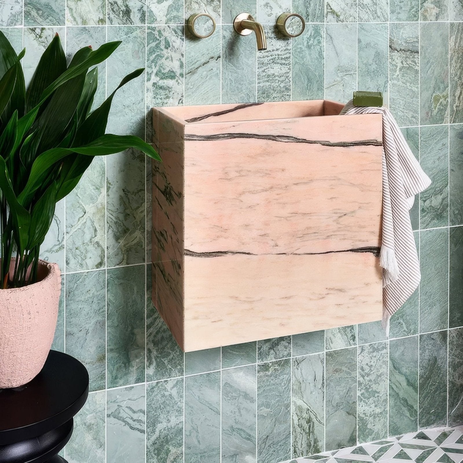 East Java Hummingbird Marble Honed Brick