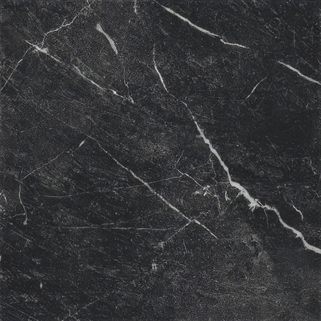 Black marble porcelain tile with elegant white veining east village porcelain nero 60 x 60cm
