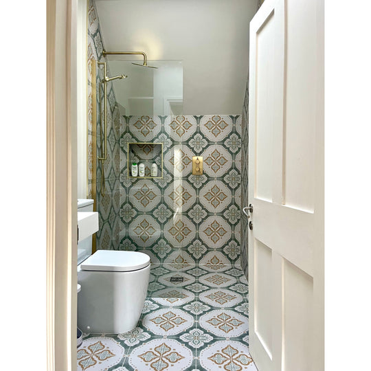 Jaipur Sikkar Patterned Tile - Porcelain