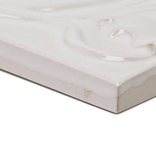 Empress Beatrice Pearl Ceramic Wall Tile - alternate view