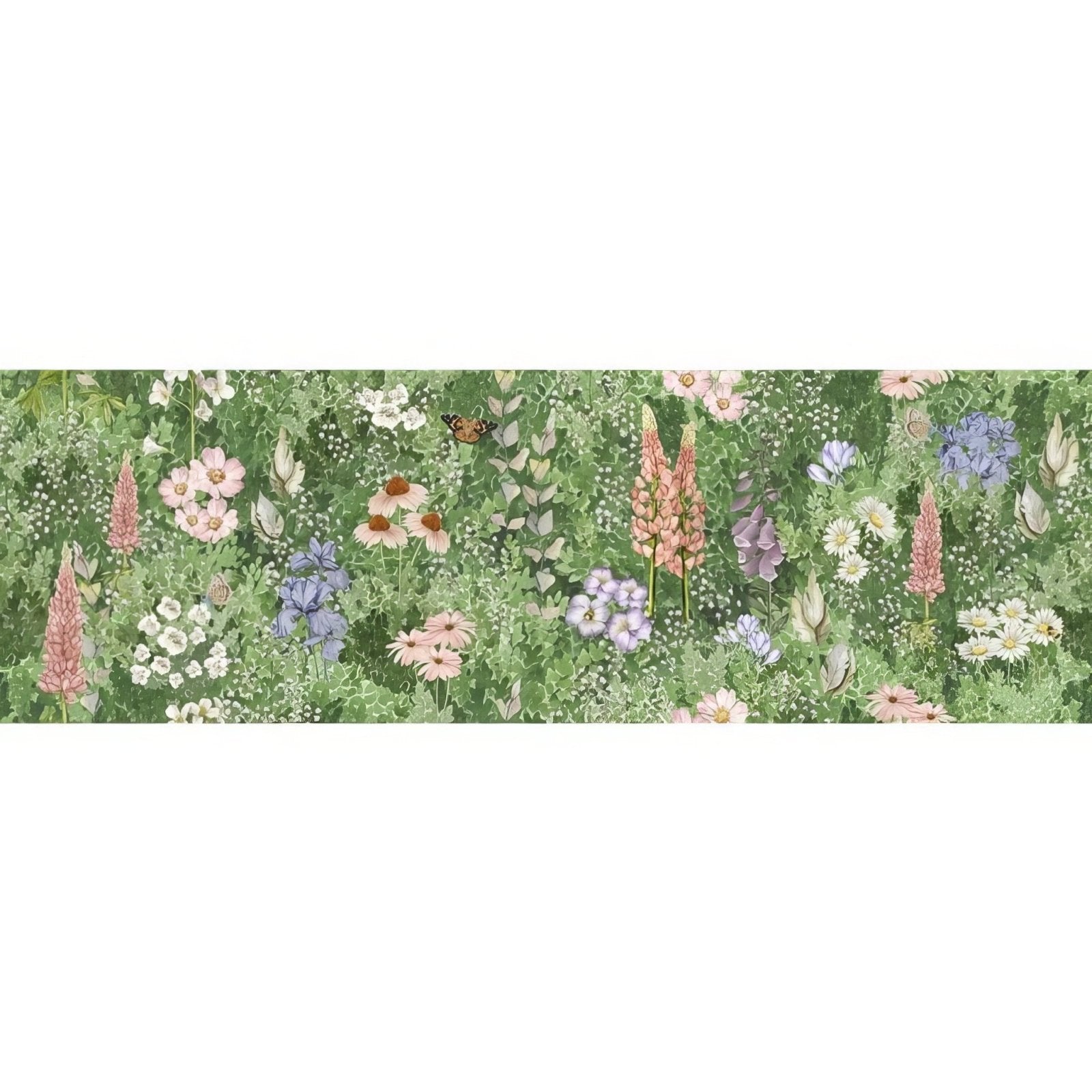 English Garden Floral Single Tile