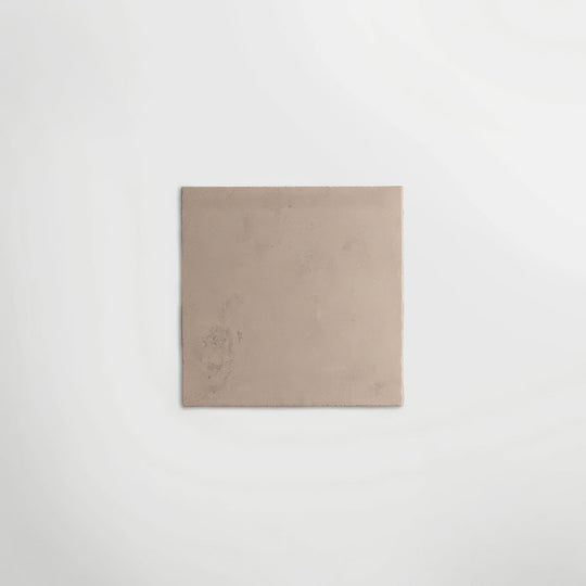 Beige english heritage marble hill white square tile with a matte slightly textured surface for flooring or walls