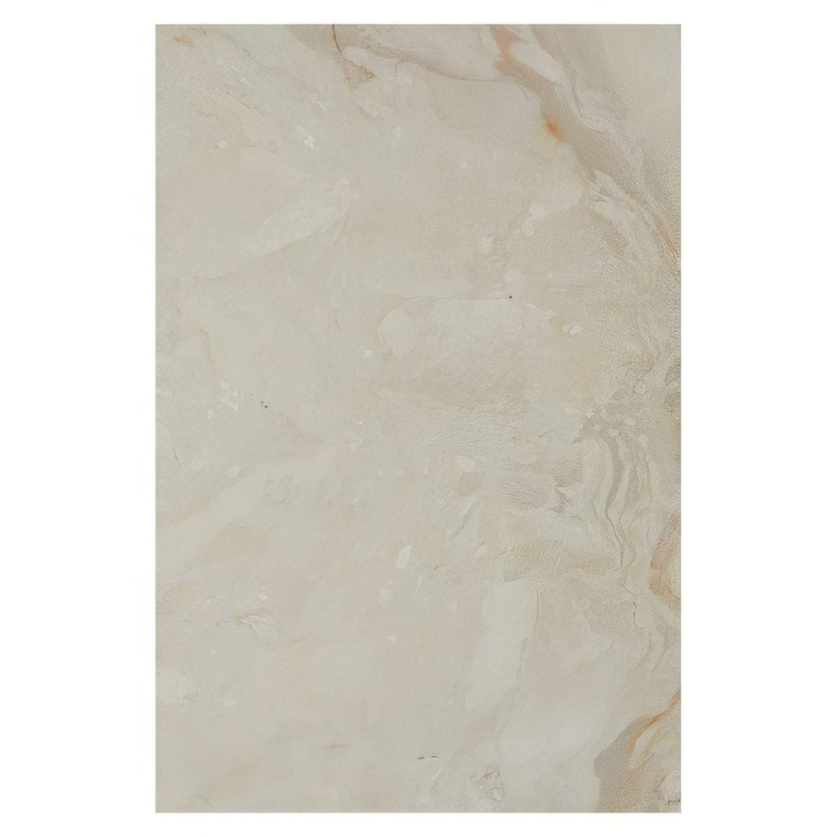 Enki limestone cream-colored marble tile with subtle veining and polished velvet finish smooth surface