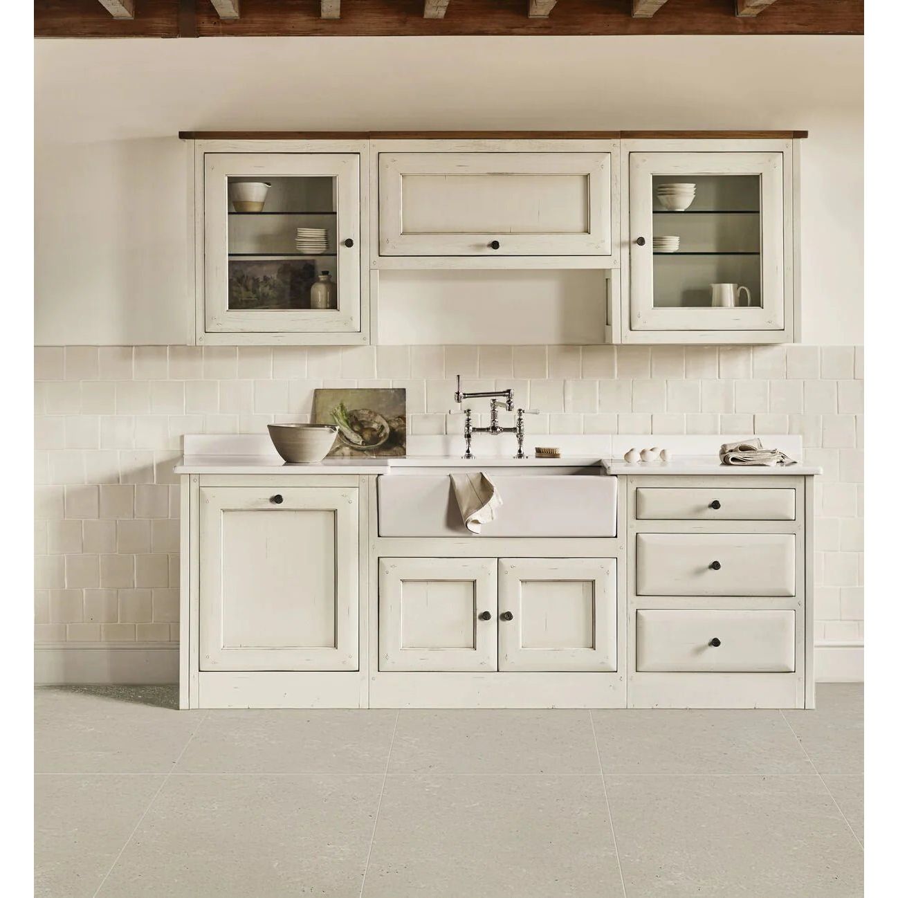 Essence Earth Tile 60 x 60cm beige textured tile