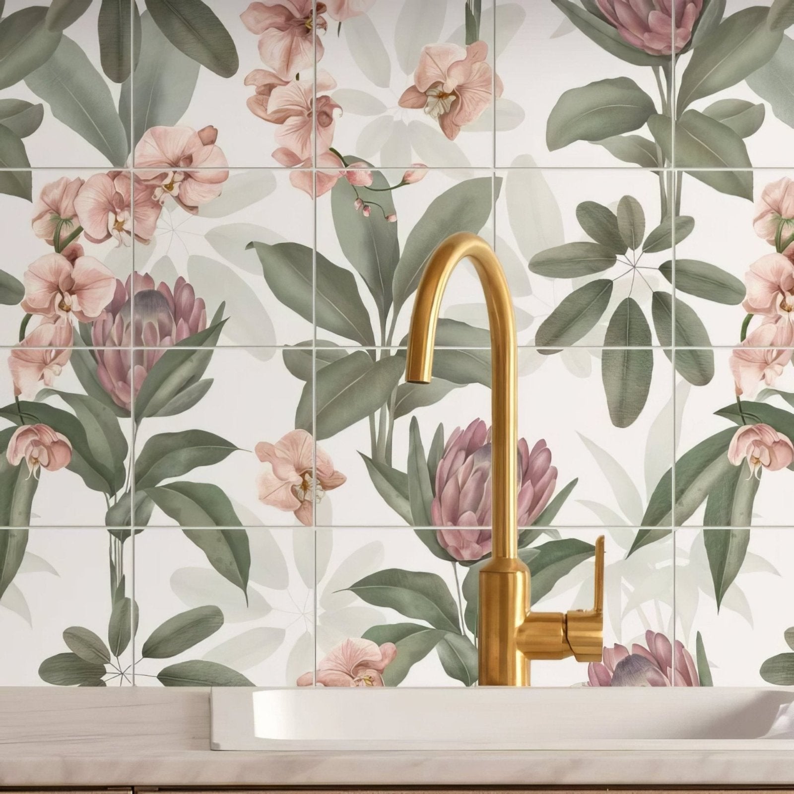 Exotic Paradise 16 Tile Panel