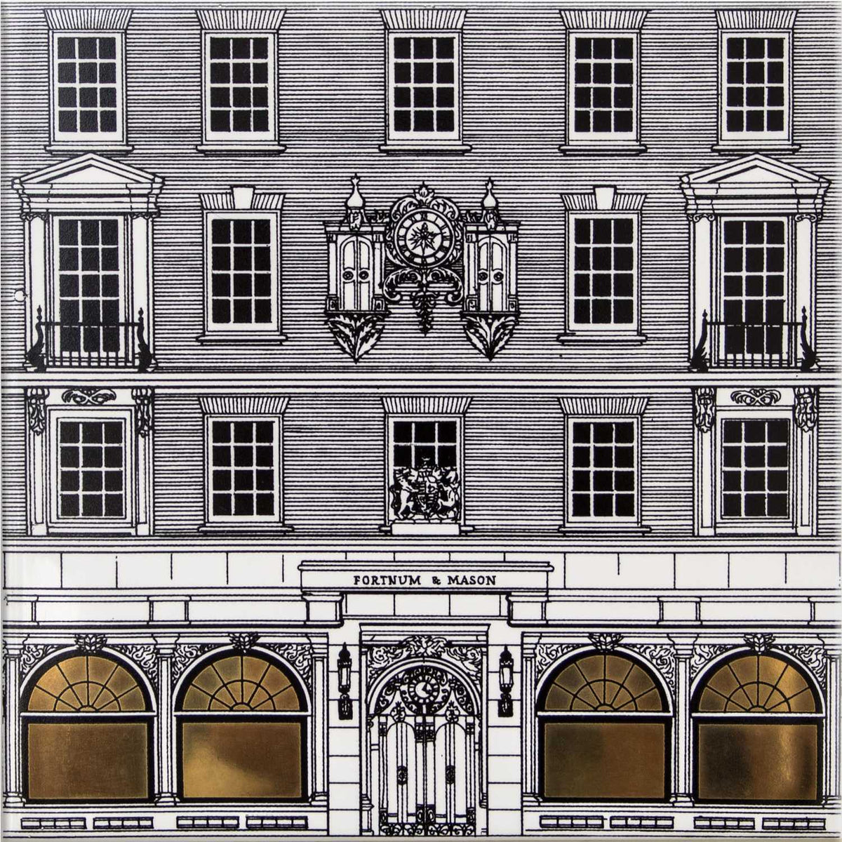 Rory Dobner Fortnum and Mason Piccadilly London Facade Tile - Ceramic