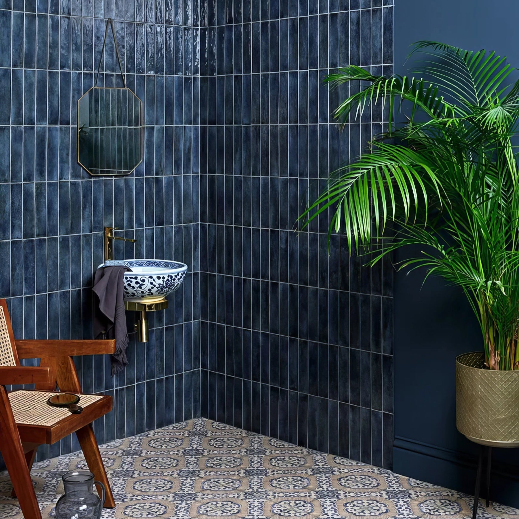 Foundry Porcelain Blue