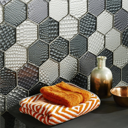 Futura Zirconia Hexagon Mosaic - alternate view