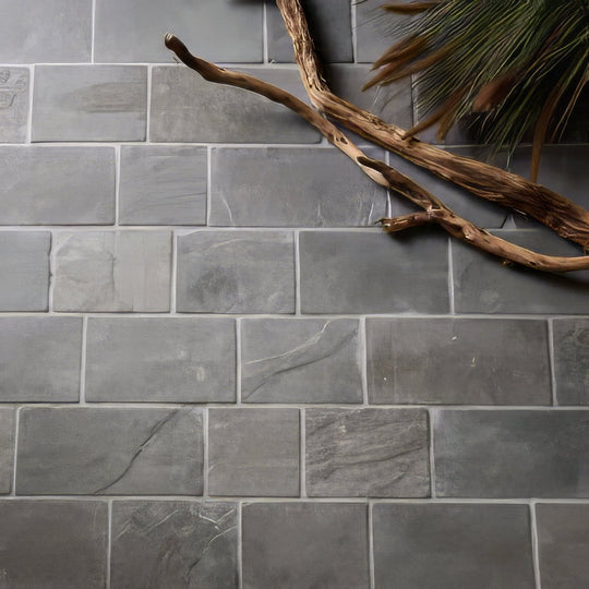 Galway Limestone Cobble Seasoned Finish Floor Tile - alternate view