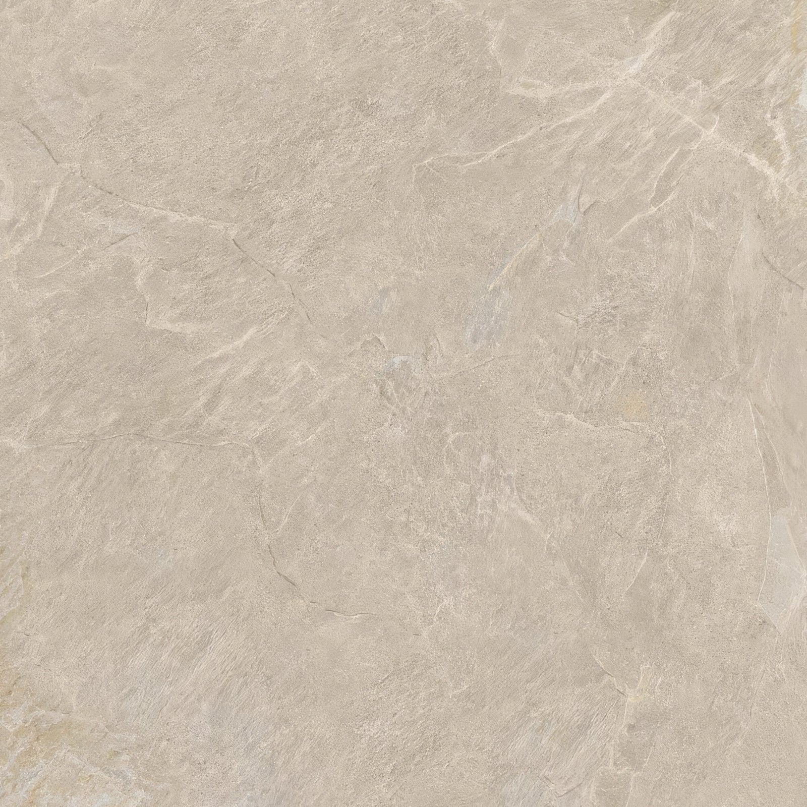 Genesis beige matt porcelain tile 120 x 120cm with beige stone effect and subtle gray veining in a matte finish