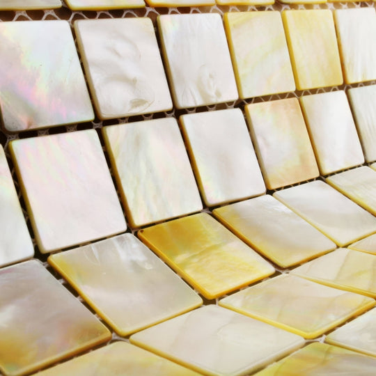Golden Promise 25mm Square Wall Tile - alternate view