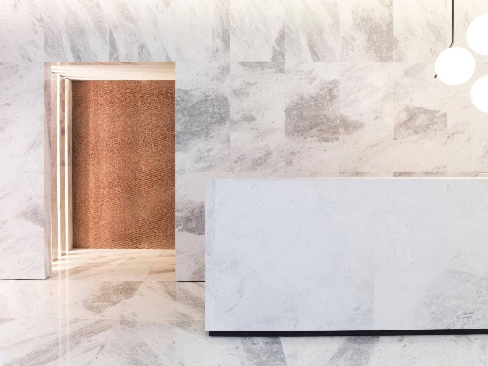 Gravity Aluminium Hexagon Copper Mosaic