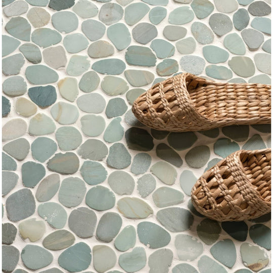 Green Balihai Pebble Mosaics - alternate view