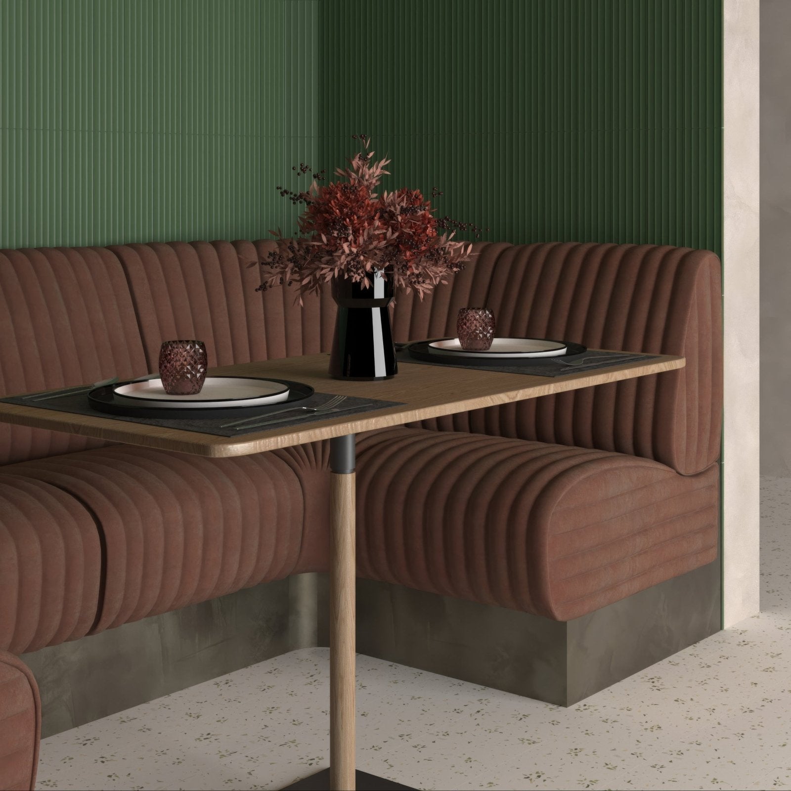 Green Fragment 20x20cm