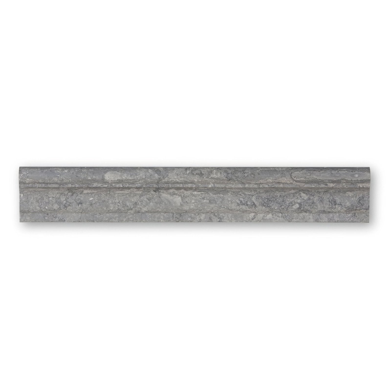 Gray marble-style rectangular tile with subtle veining and polished surface from hampton bays dado collection