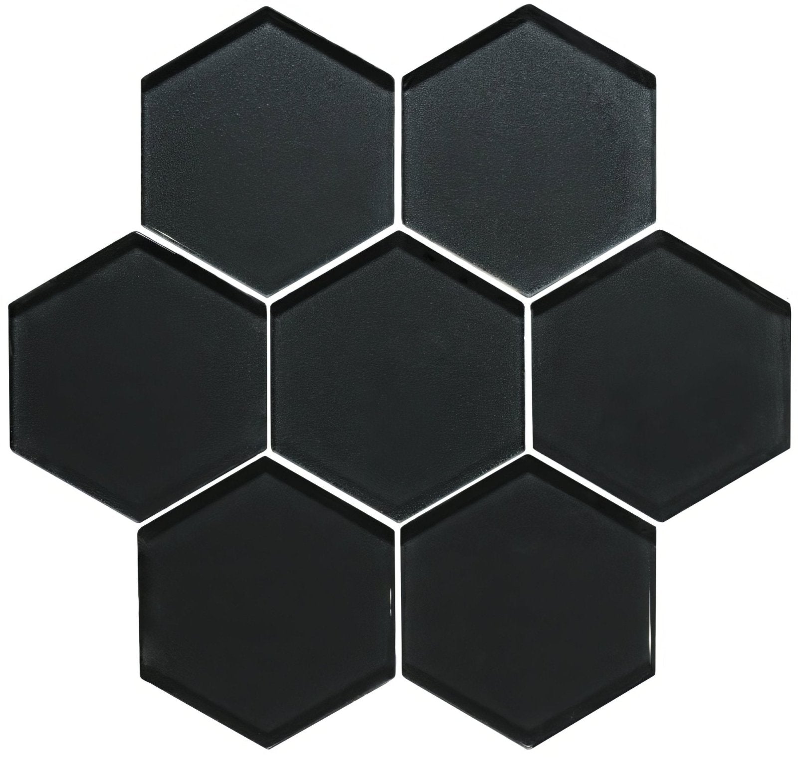 Hera Metallic Hexagon Mosaics