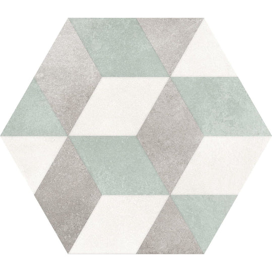 Hexagon Green Cube