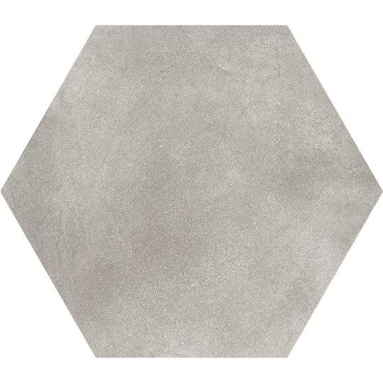 Hexagon Grey Plain - alternate view
