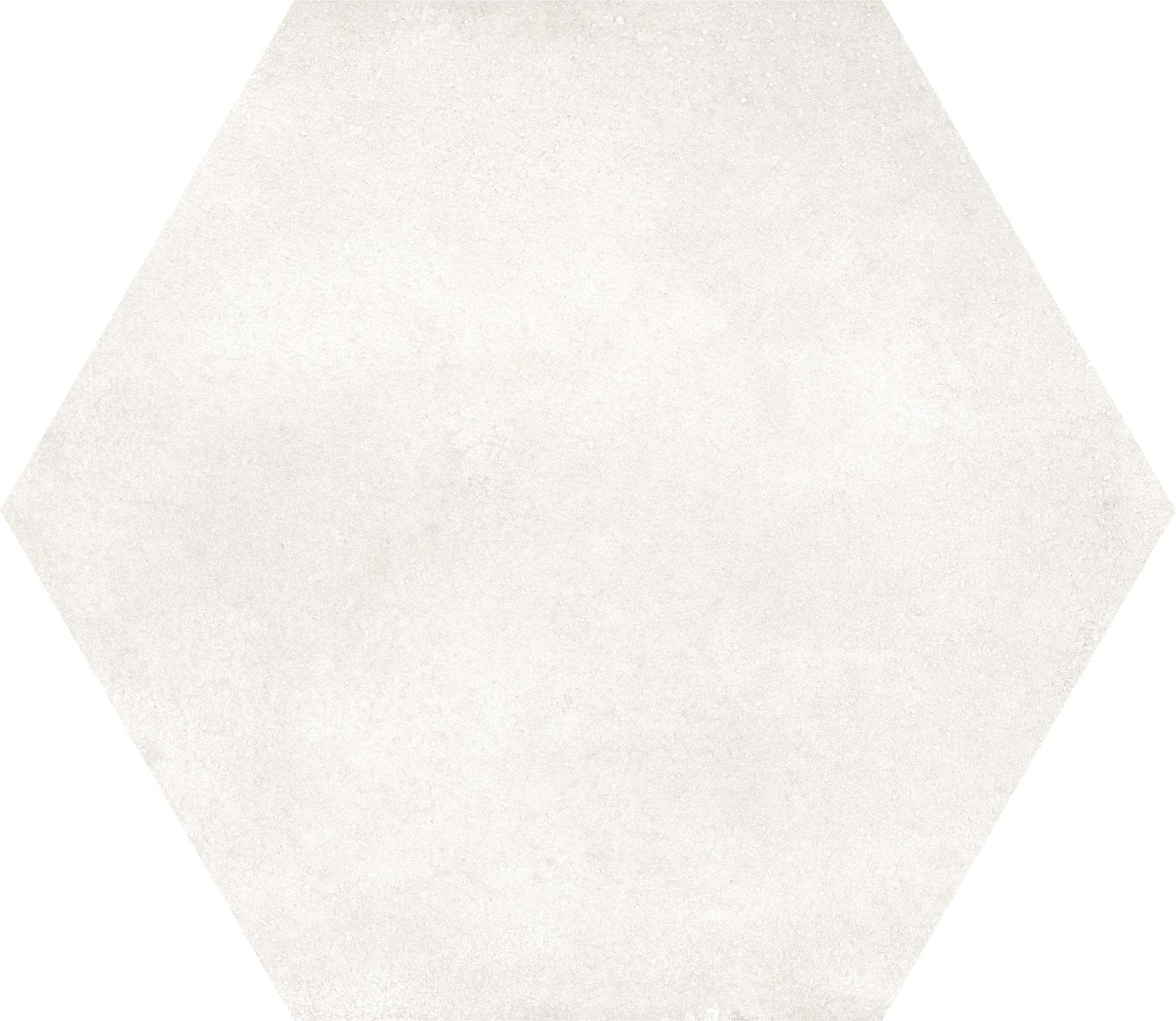 Hexagon White Plain