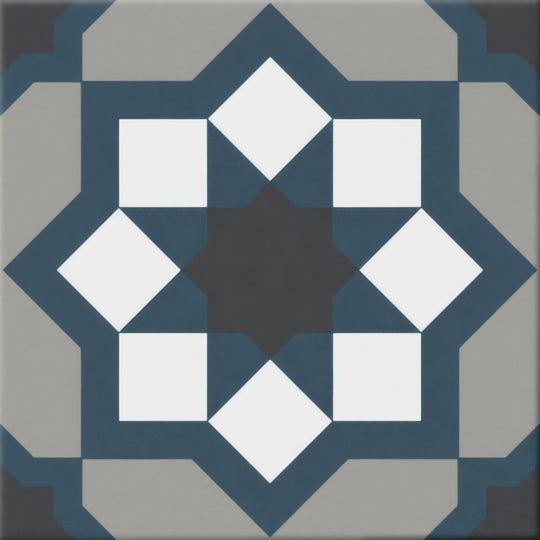 Hidra Capri Cold Matt 20 x 20cm Wall & Floor Tile - alternate view