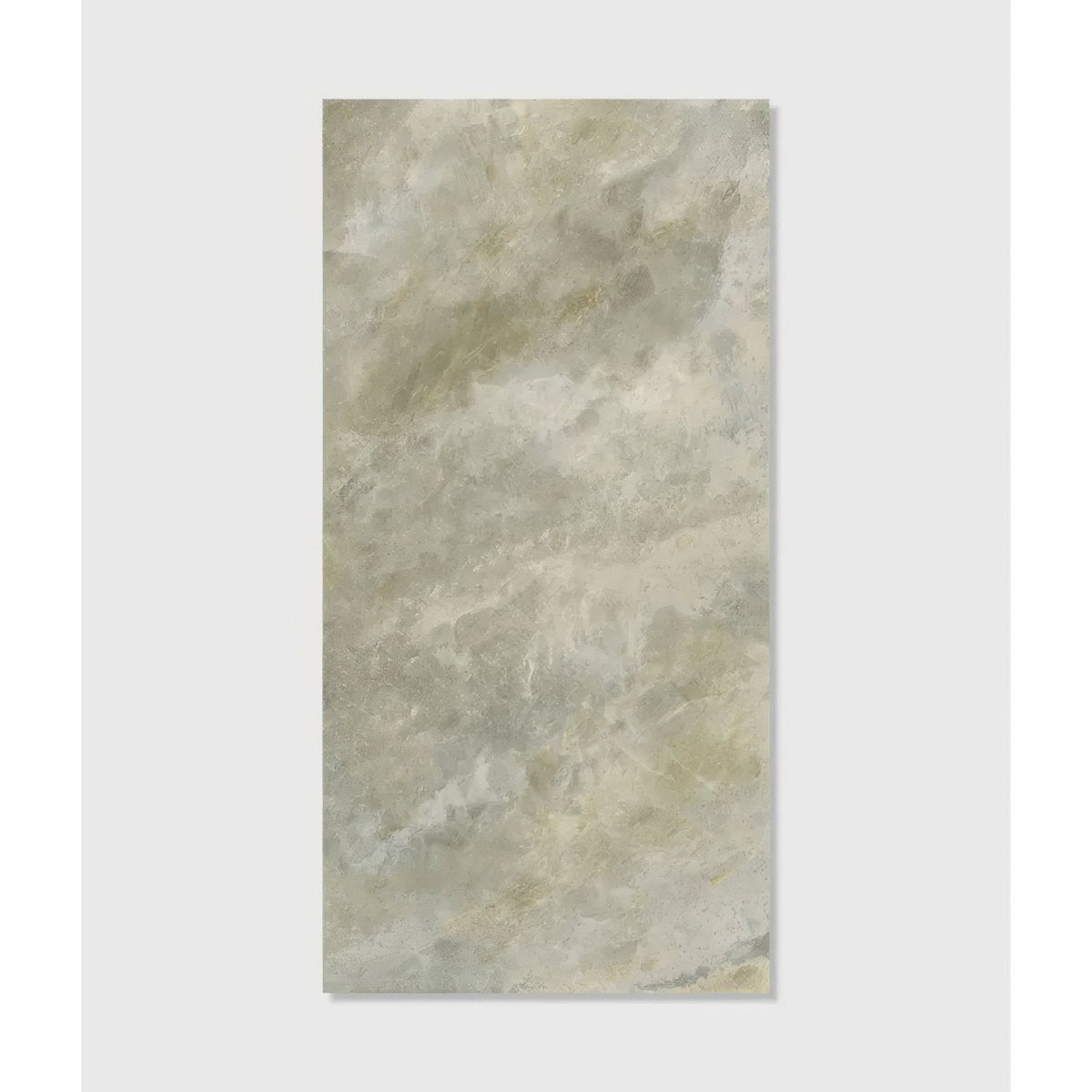 A rectangular matte-finished porcelain tile with subtle beige and gray marbled pattern himalaya porcelain matt fjord