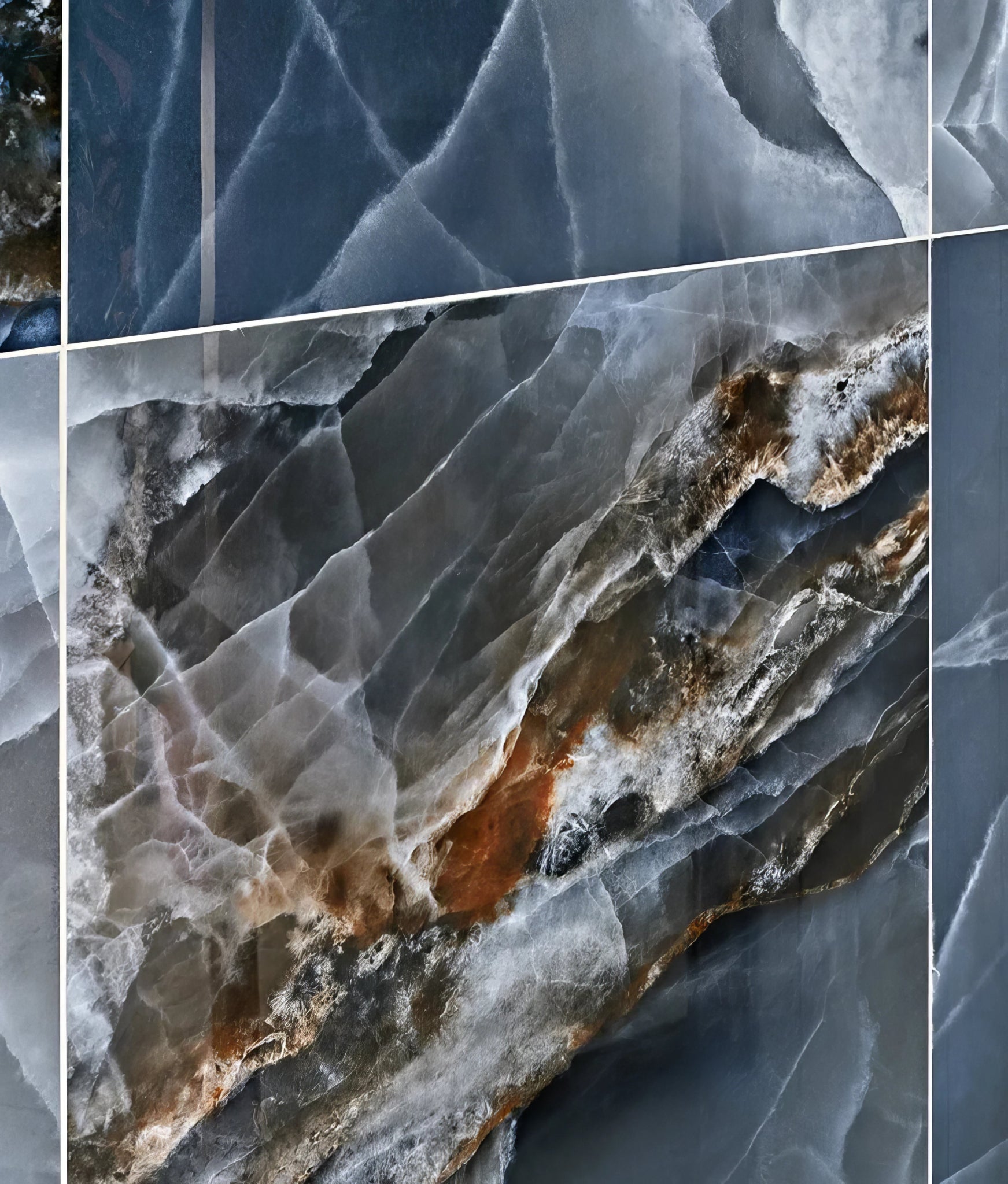 Hollywood Porcelain Blue