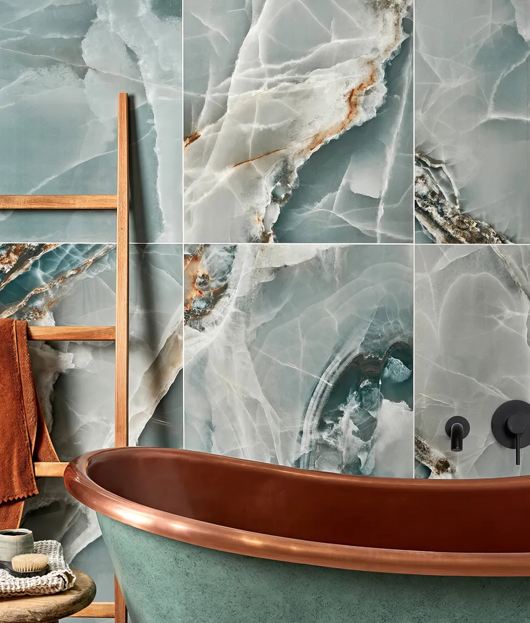 Hollywood Porcelain Turquoise