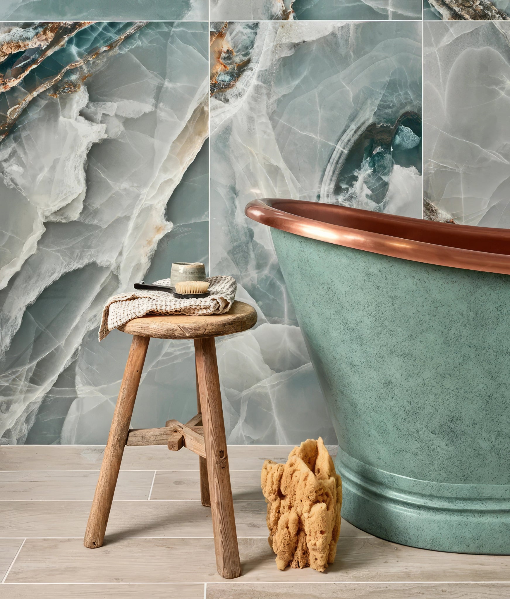 Hollywood Porcelain Turquoise