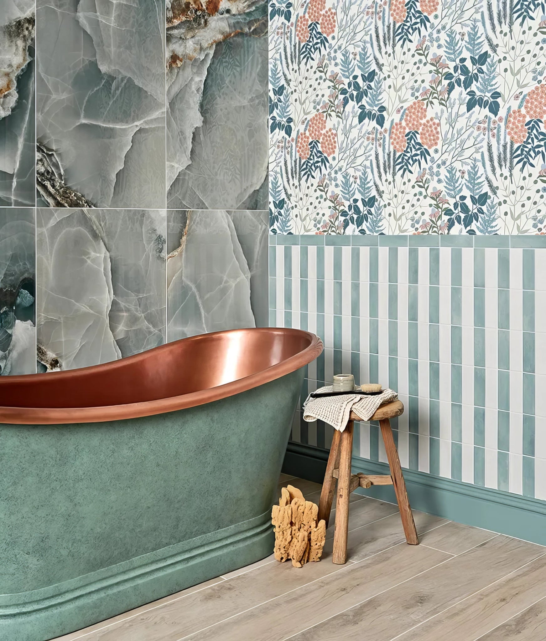 Hollywood Porcelain Turquoise