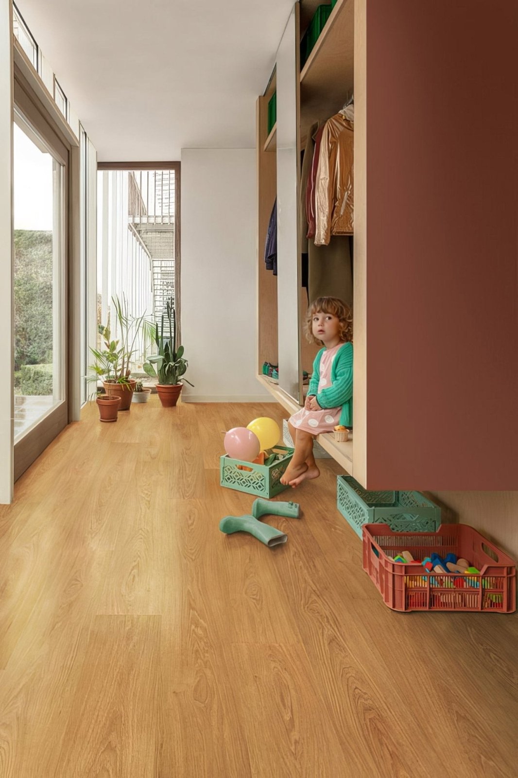 Honey F025 Long Vinyl Planks