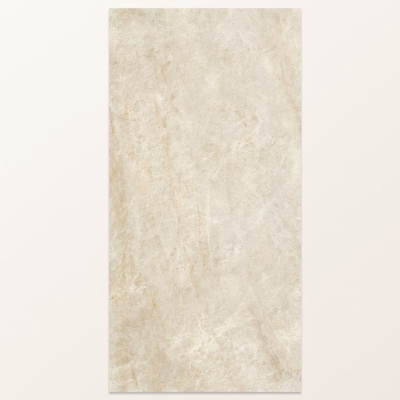 Hoxton Porcelain Linen Matt beige linen-effect rectangular porcelain tile with subtle texture and a matte finish