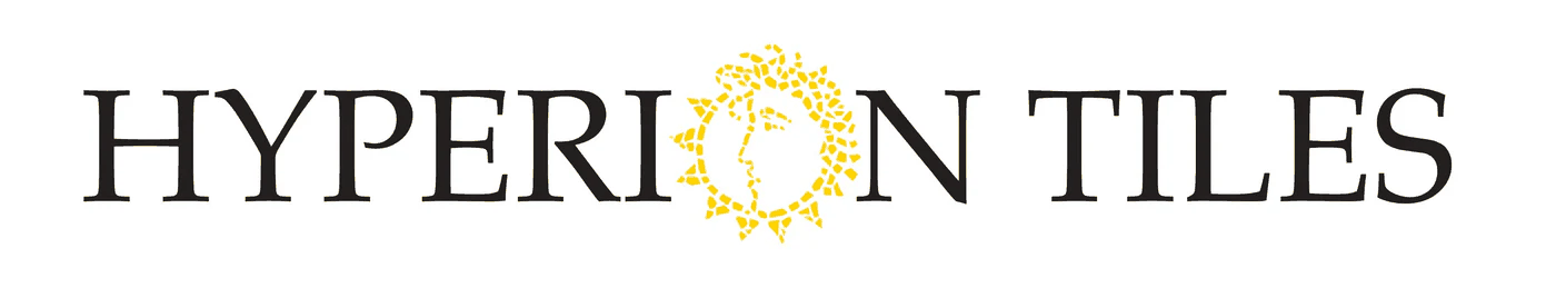 Hyperion Tiles logo with a stylized eye design above the text.