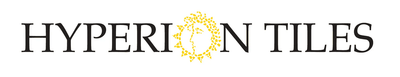 Hyperion Tiles logo with a stylized eye design above the text.