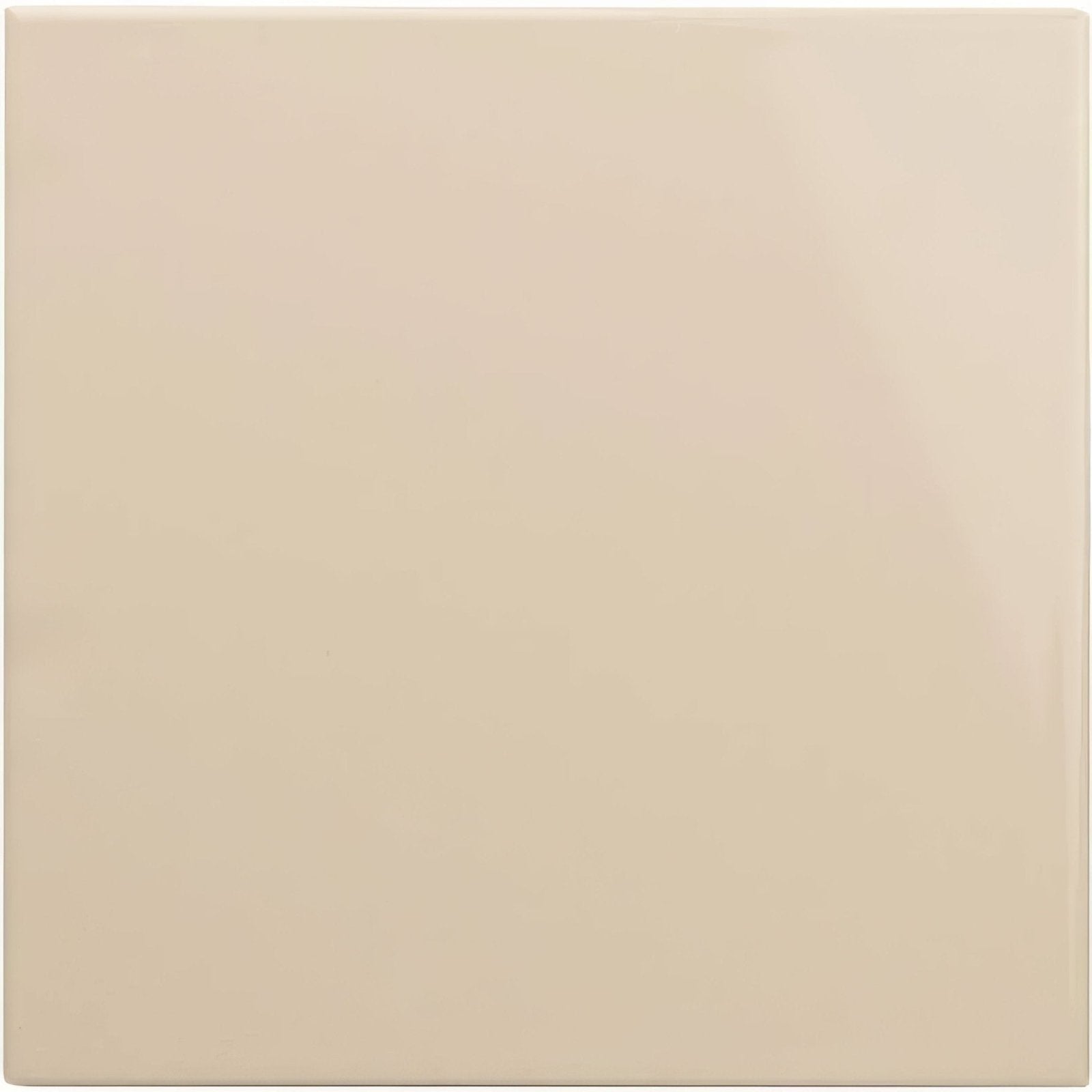 Ivory field tile featuring a cream-colored glossy square ceramic surface ideal for walls and floors