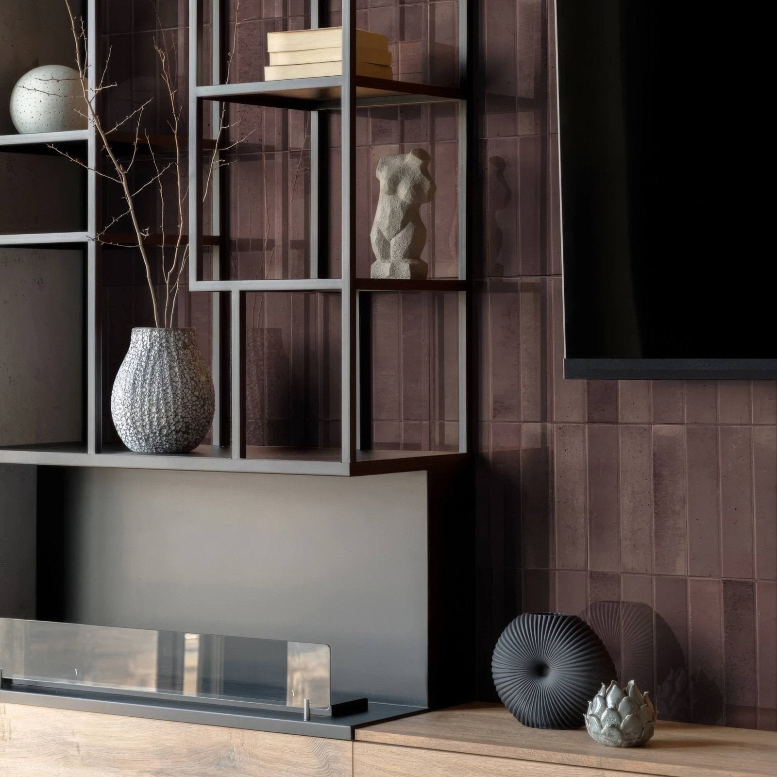 Ixworth Mulberry Brick Tile