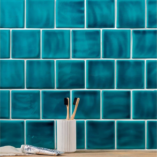 Jade Field Tile - Ceramic - Satin