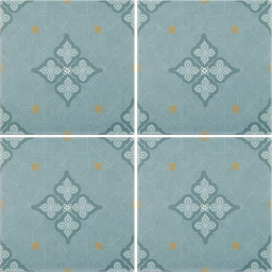 Jaipur Dabu Patterned Tile - alternate view