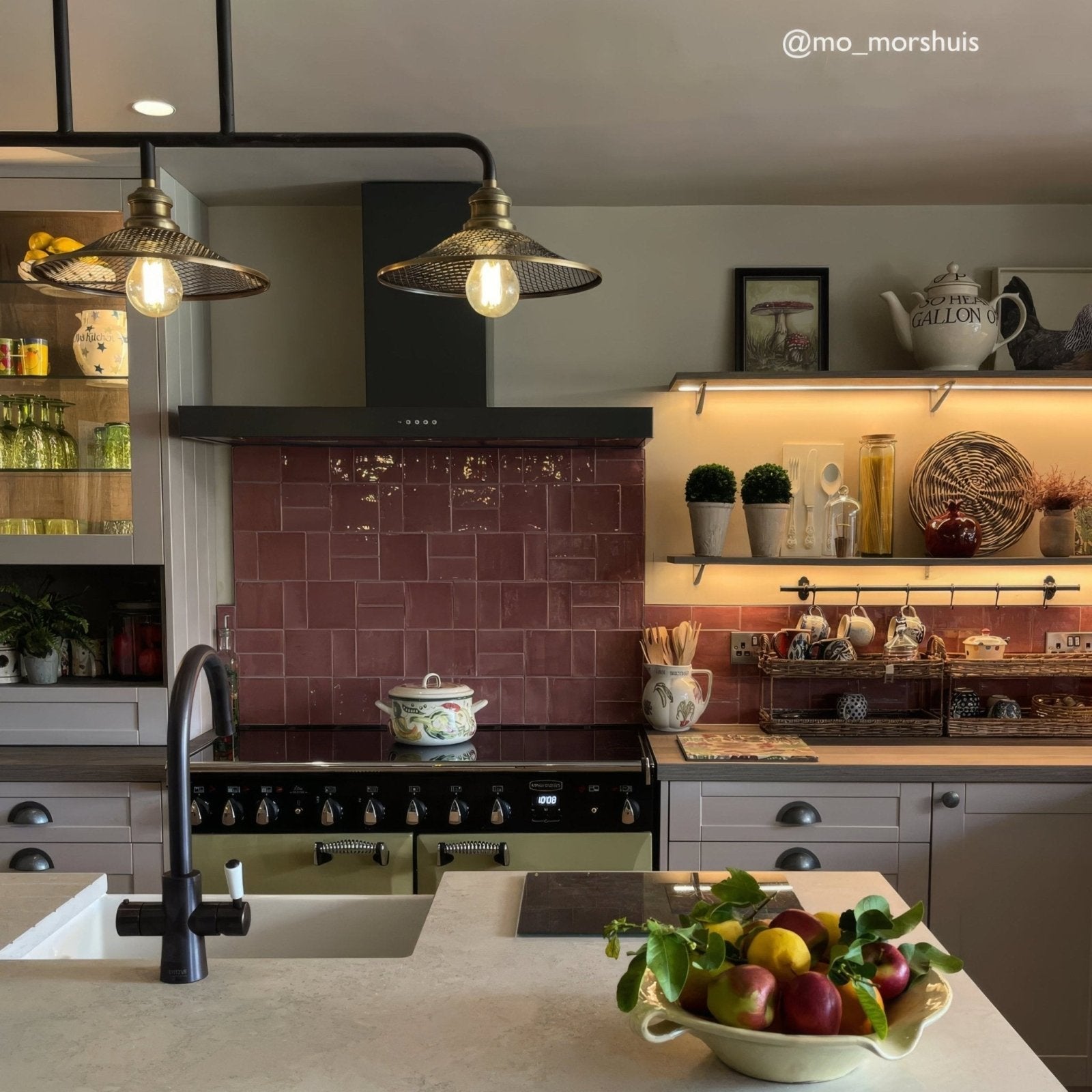 Jaipur Pompeiian Red Rectangle Glazed Tile