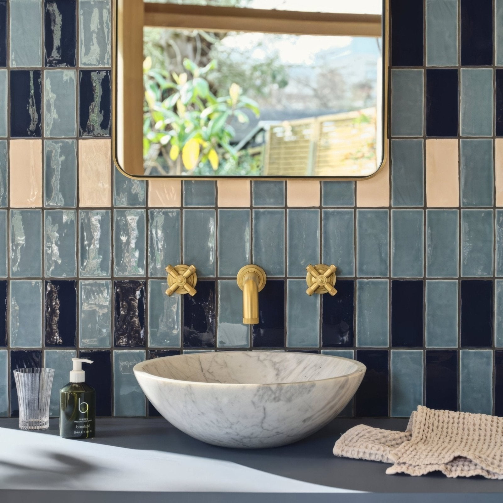 Jaipur Storm Rectangle Glazed Tile