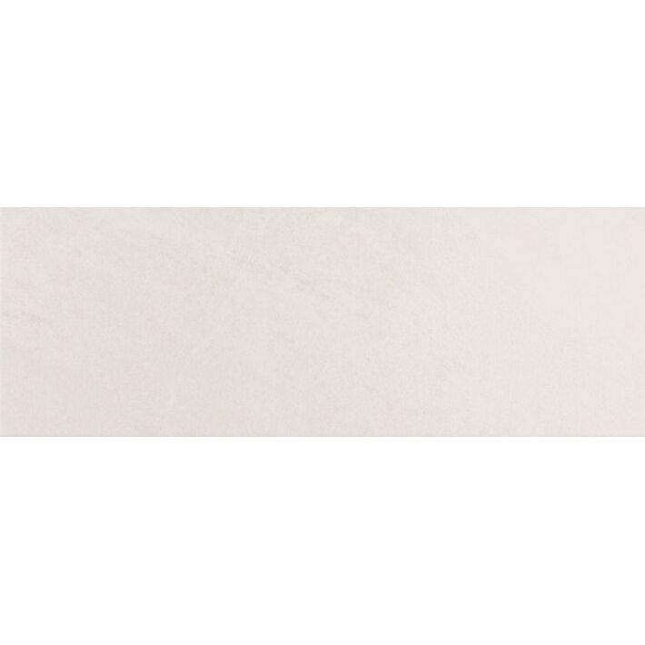 Kairos Blanco 25 x 70cm wall tile is a sleek rectangular off-white ceramic tile with a subtle matte finish