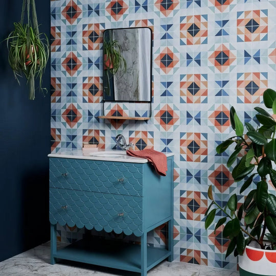 Kaleidoscope Porcelain Peacock